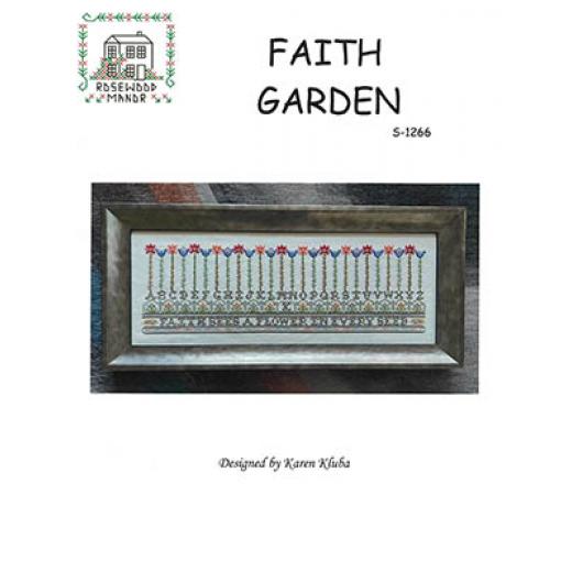 Stickvorlage Rosewood Manor Designs - Faith Garden