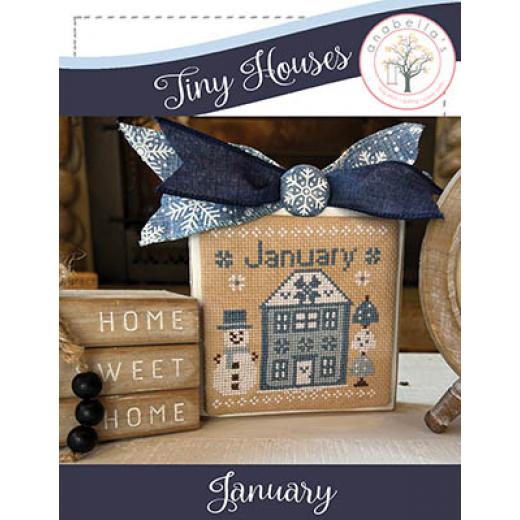 Stickvorlage Anabellas - Tiny Houses January