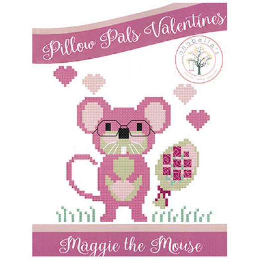 Maggie The Mouse - Pillow Pals Valentines - Anabellas (Stickvorlage)