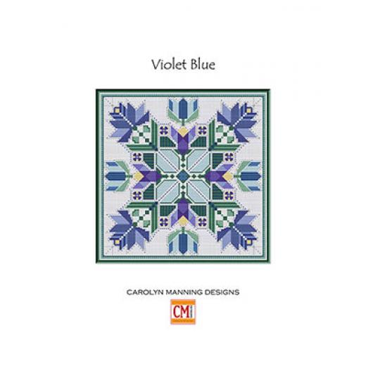 Stickvorlage CM Designs - Violet Blue