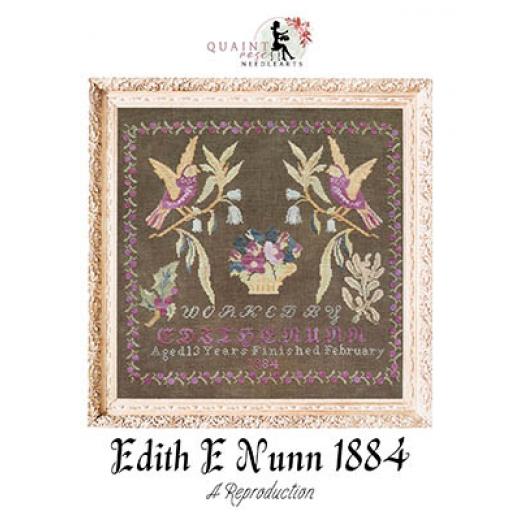 Stickvorlage Quaint Rose Needle Arts - Edith E Nunn 1884