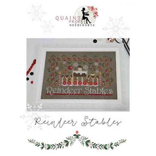 Stickvorlage Quaint Rose Needle Arts - Reindeer Stables