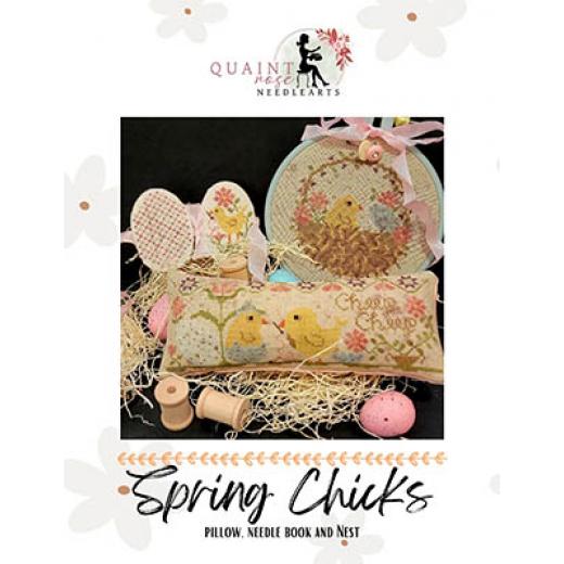 Stickvorlage Quaint Rose Needle Arts - Spring Chicks