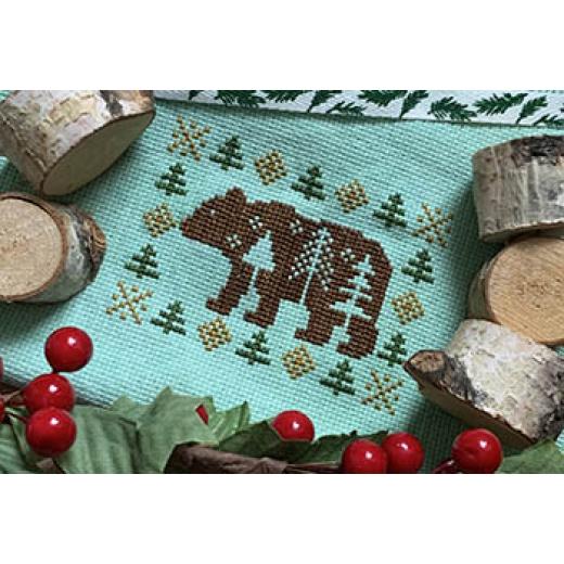Wild Whimsy Bear - Darling & Whimsy Designs (Stickvorlage)