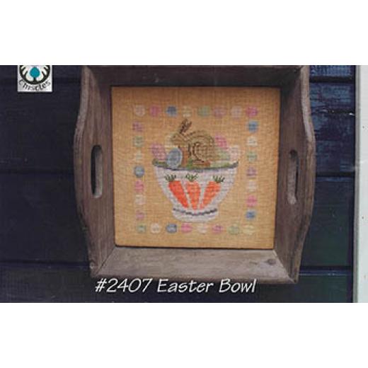 Easter Bowl - Thistles (Stickvorlage)