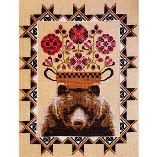 Geraldines Flowers - The Artsy Housewife (Stickvorlage)