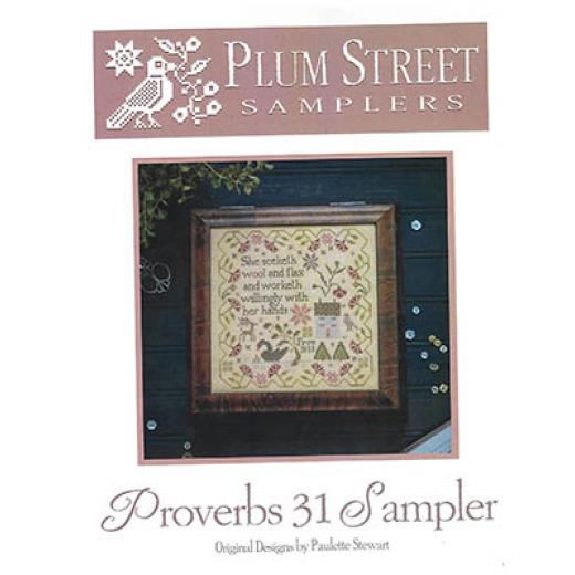 Stickvorlage Plum Street Samplers - Proverbs 31 Sampler