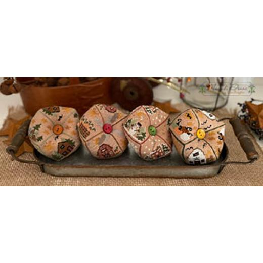Seasonal Biscornu - Mani Di Donna (Stickvorlage)