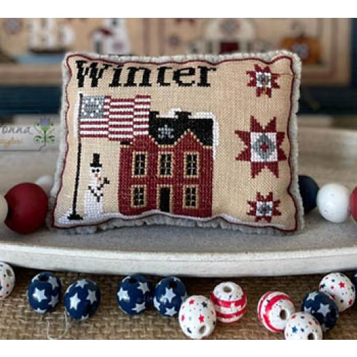 American Season - Winter - Mani Di Donna (Stickvorlage)