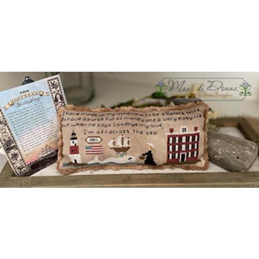 Memories From Nantucket Pillow - Mani Di Donna (Stickvorlage)