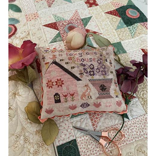 Stickvorlage Pansy Patch Quilts & Stitchery - Foxglove House