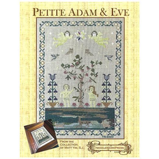 Stickvorlage Needle WorkPress - Petite Adam & Eve Sampler