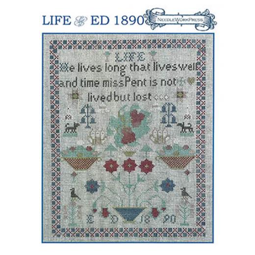 Stickvorlage Needle WorkPress - Life By Ed Sampler