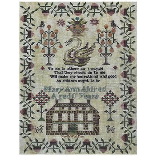 Stickvorlage Needle WorkPress - Mary Ann Aldred Sampler