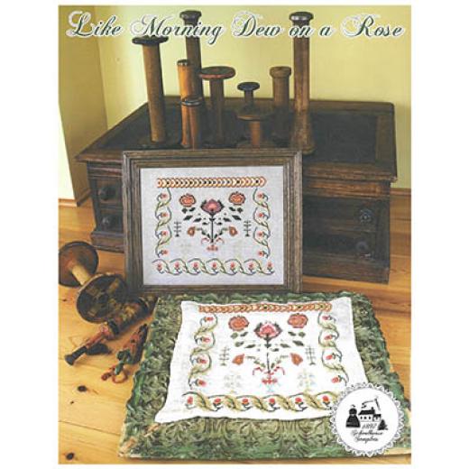 1897 Schoolhouse Samplers - Like Morning Dew On A Rose