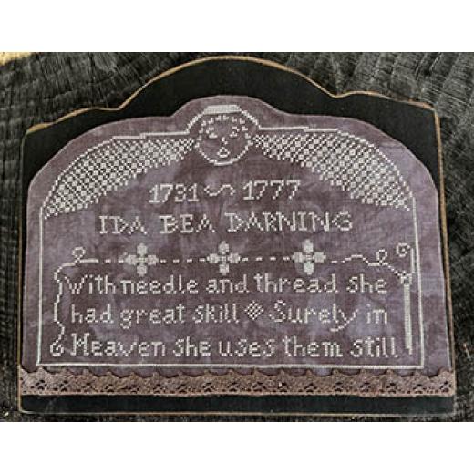 Stickvorlage Running With Needles & Scissor - May Thy Needles Rest In Peace 3 Ida Bea Darning