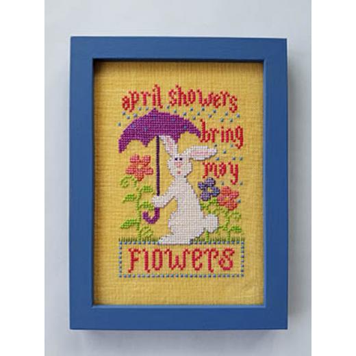 Stickvorlage Vals Stuff - April Showers