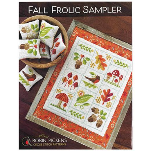 Stickvorlage Robin Pickens INC - Fall Frolic Sampler