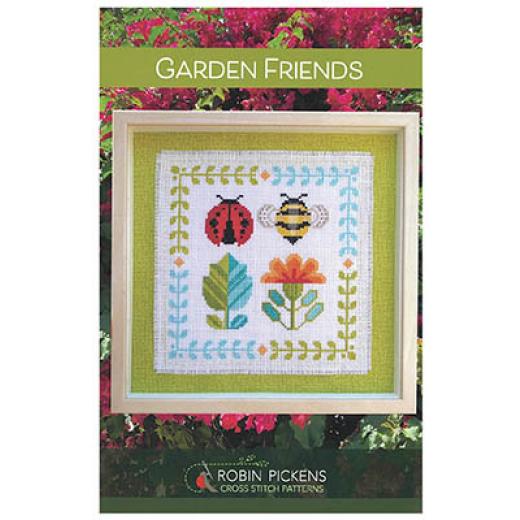 Stickvorlage Robin Pickens INC - Garden Friends