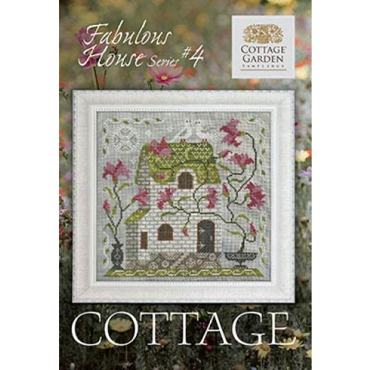 Fabulous House Series 4 - Cottage - Cottage Garden Samplings (Stickvorlage)