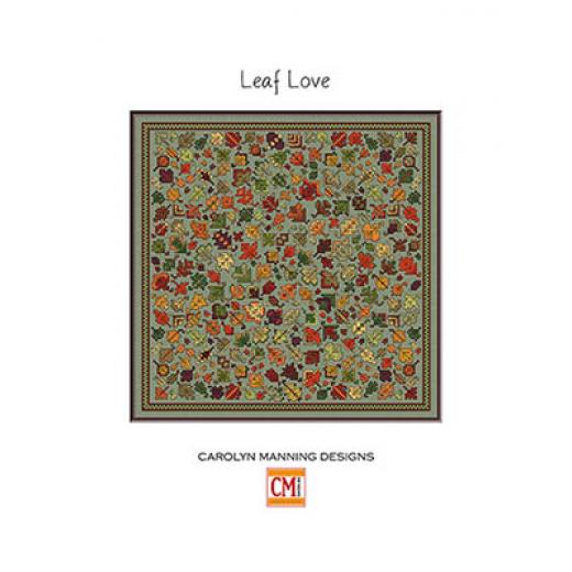 Stickvorlage CM Designs - Leaf Love