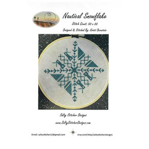 Stickvorlage Salty Stitcher Designs - Nautical Snowflake