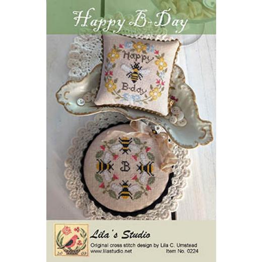 Happy B-Day - Lilas Studio (Stickvorlage)