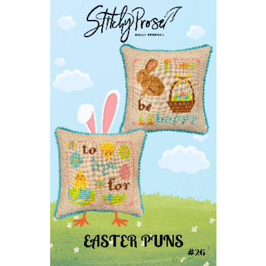 Stickvorlage Stitchy Prose - Easter Puns