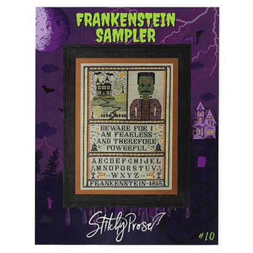 Stickvorlage Stitchy Prose - Frankenstein Sampler