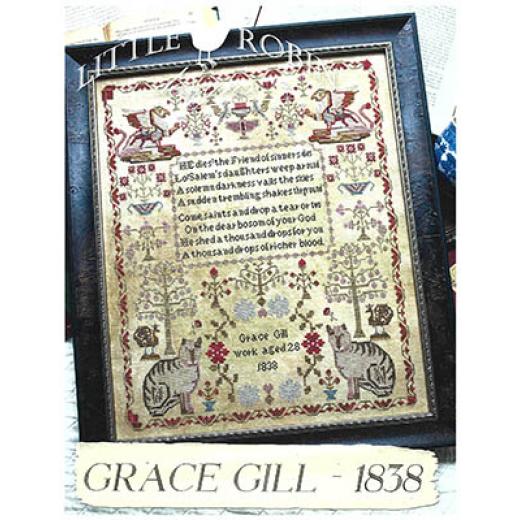 Stickvorlage Little Robin Designs - Grace Gill 1838