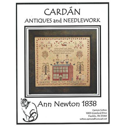 Stickvorlage Cardan Antiques & Needlework - Ann Newton 1838