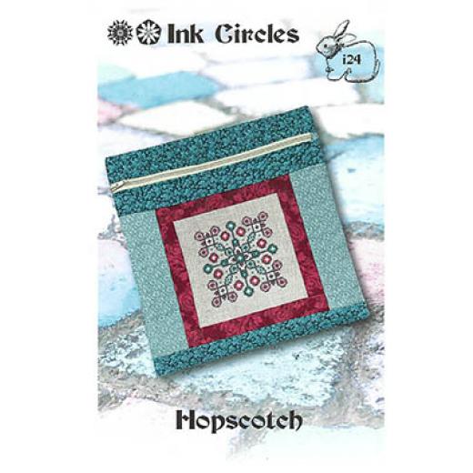 Stickvorlage Ink Circles - Hopscotch