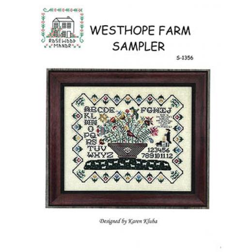 Westhope Farm Sampler - Rosewood Manor Designs (Stickvorlage)