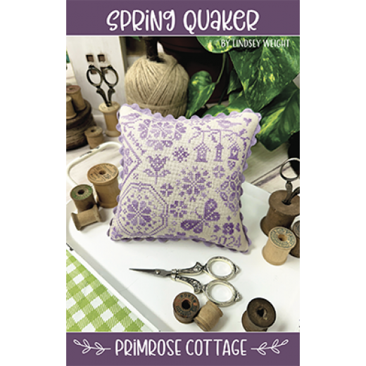 Stickvorlage Primrose Cottage Stitches - Spring Quaker