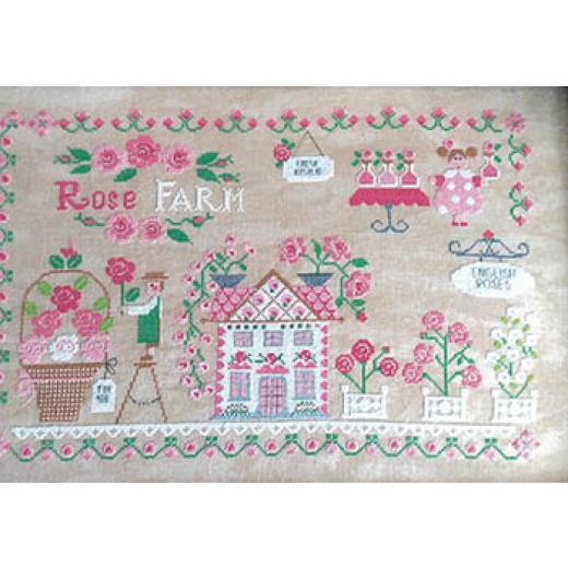 Stickvorlage Cuore E Batticuore - Rose Farm