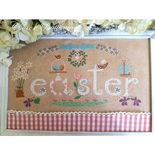 Stickvorlage Cuore E Batticuore - Only Easter