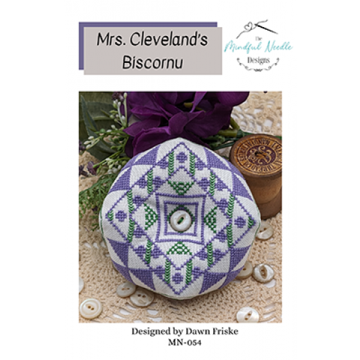 Stickvorlage Mindful Needle - Mrs. Clevelands Biscornu