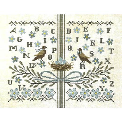 Flower Garden Sampler - Artful Offerings (Stickvorlage)