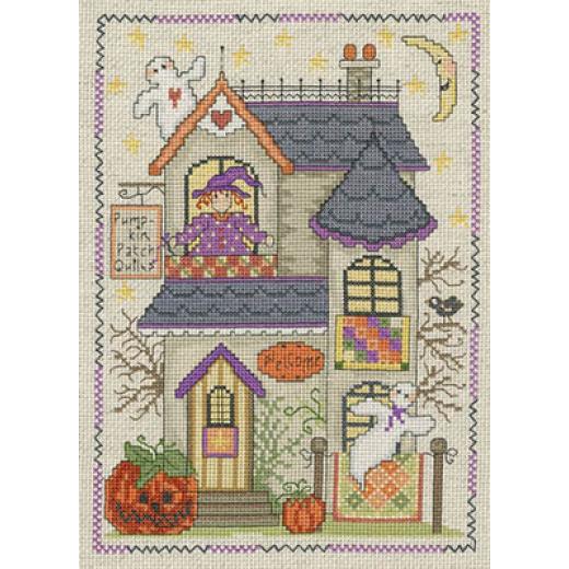 Stickvorlage Imaginating - Halloween Quilt House