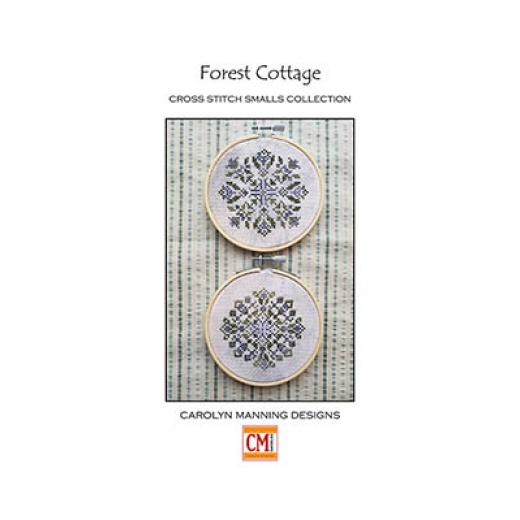 Stickvorlage CM Designs - Forest Cottage