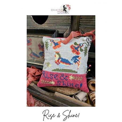 Rise & Shine - Quaint Rose Needle Arts (Stickvorlage)