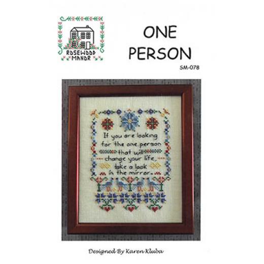 Stickvorlage Rosewood Manor Designs - One Person