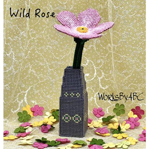 Wild Rose - Works by ABC (Stickvorlage)