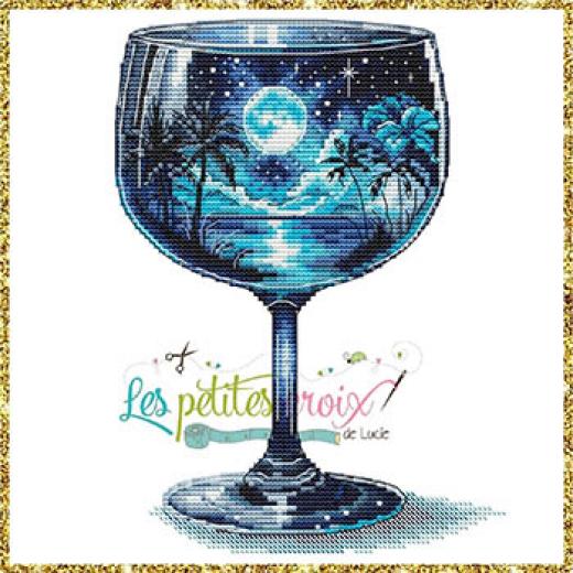 Night Cocktail - Les Petites Croix De Lucie (Stickvorlage)