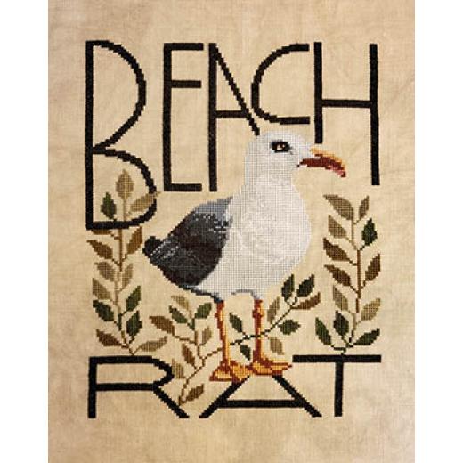 Beach Rat - The Artsy Housewife (Stickvorlage)
