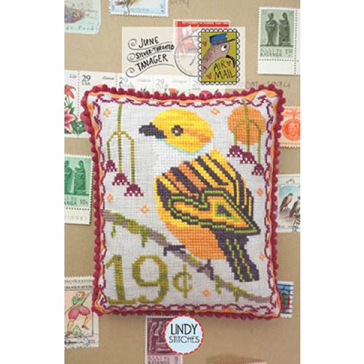 Stickvorlage Lindy Stitches - Air Mail June