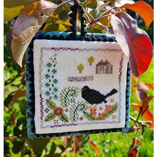 Stickvorlage Cosford Rise Stitchery - Blackbirds Summer