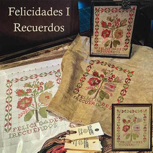 Stickvorlage Needle WorkPress - Felicidades I Recuerdos