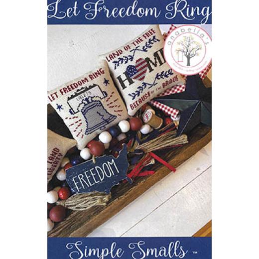 Stickvorlage Anabellas - Let Freedom Ring