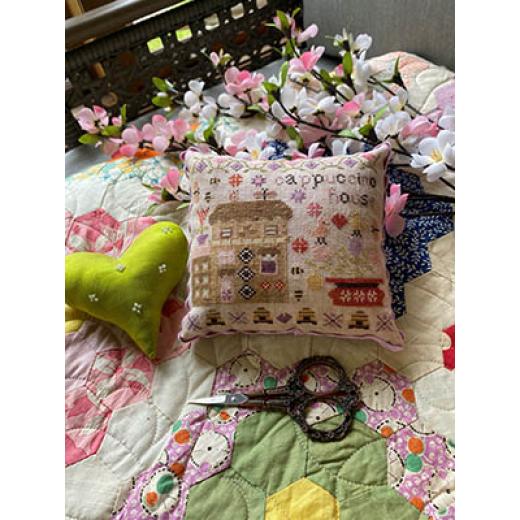 Stickvorlage Pansy Patch Quilts & Stitchery - Cappuccino House
